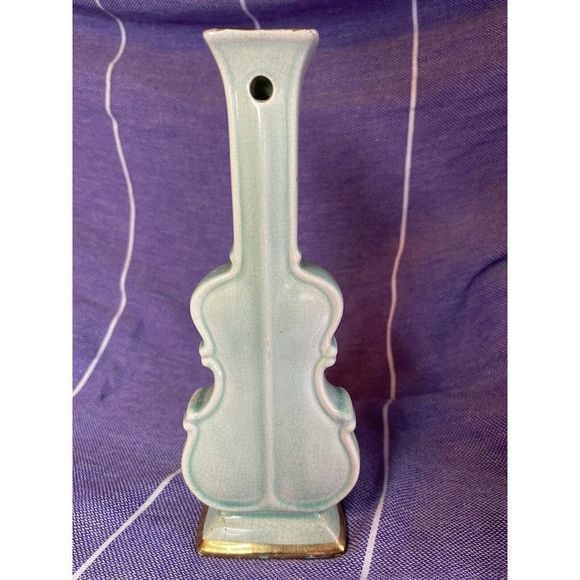 Vintage Violin / Cello Wall Hanging Pocket Bud Vase - Picture 4 of 5